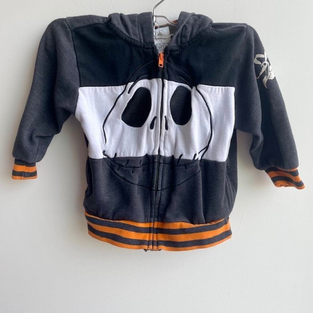 Disney Nightmare Before Christmas Pumpkin King Toddler Zip-up Jacket with Hood